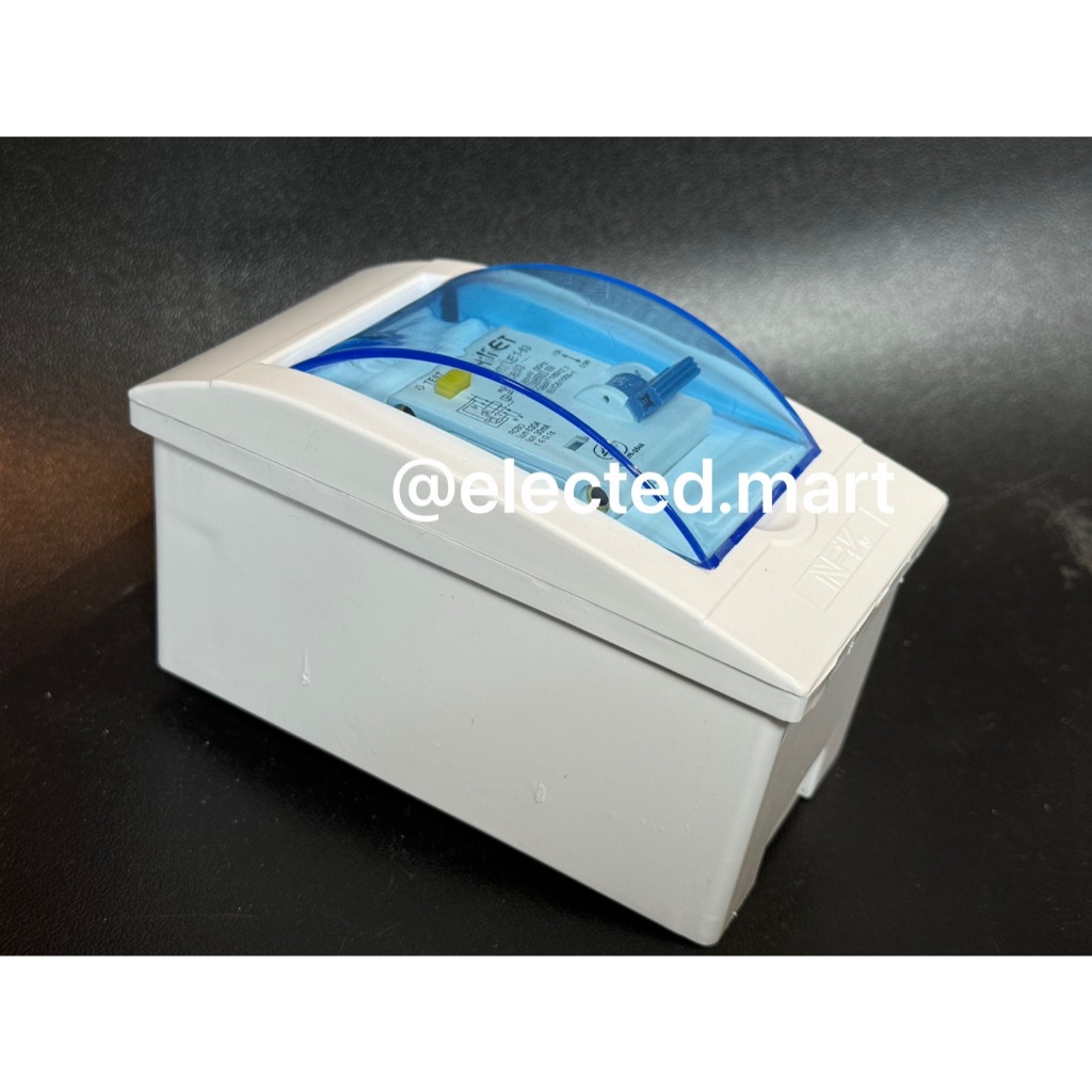 RCBO เบรคเกอร์ กันดูด พร้อมกล่อง 2P 220V 16A 20A 32A 40A 50A 63A สะดวก สวยงาม - รูปที่ 3