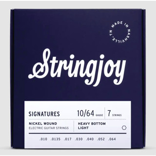 Stringjoy Signatures สายกีตาร์ไฟฟ้า 7 สาย เบอร์ 10 - 64 (7 s…