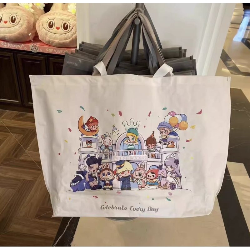 [พร้อมส่ง] กระเป๋าจาก Popland - Shopping Bag - Woven bag