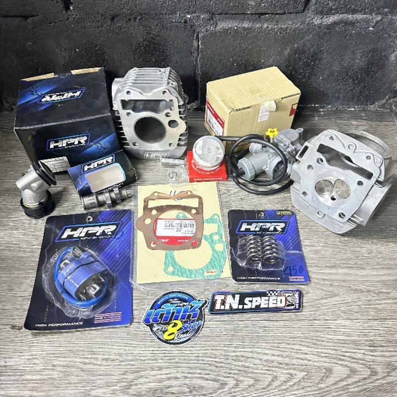 ชุดลูก54/56/57มิล wave125คาบู ชุดครบชุด พร้อมใส่wave125R,S คาบู