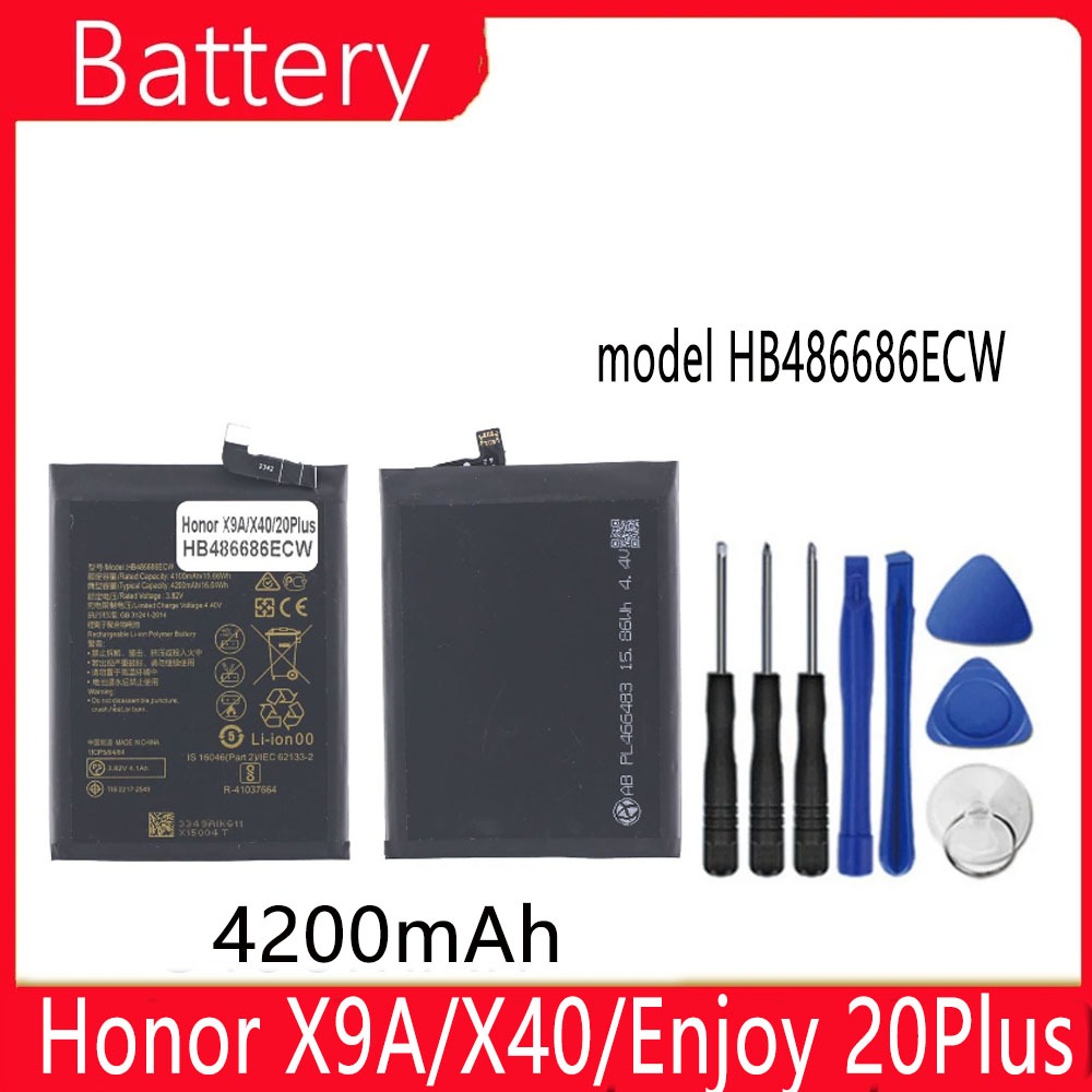 แบตเตอรี่ Battery HW Honor X9A/X40/Enjoy 20Plus  Model HB486686ECW（4200mAh）