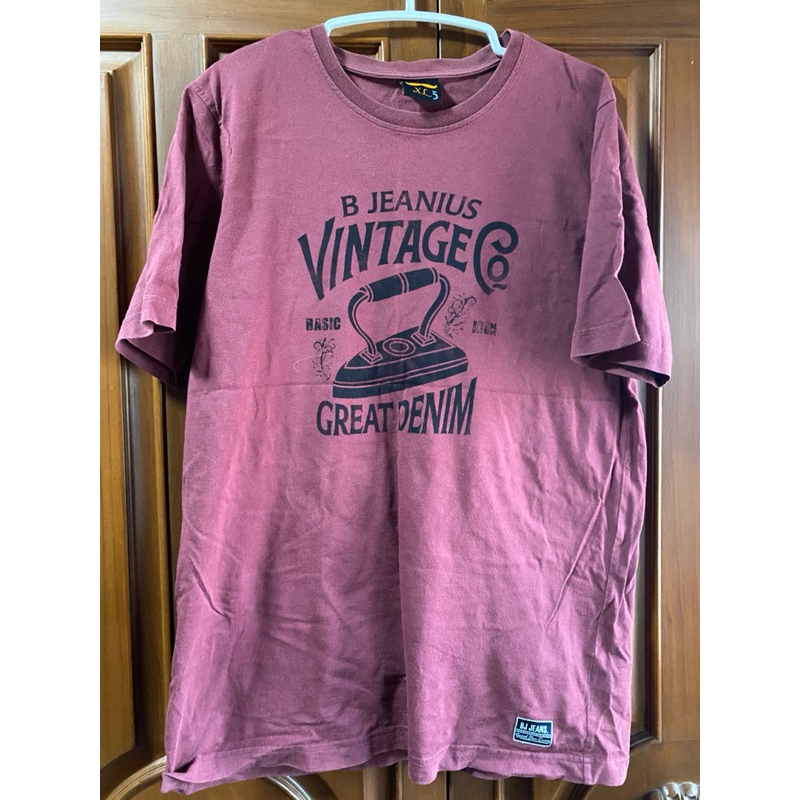 เสื้อยืดคอกลม BJ JEANS size L