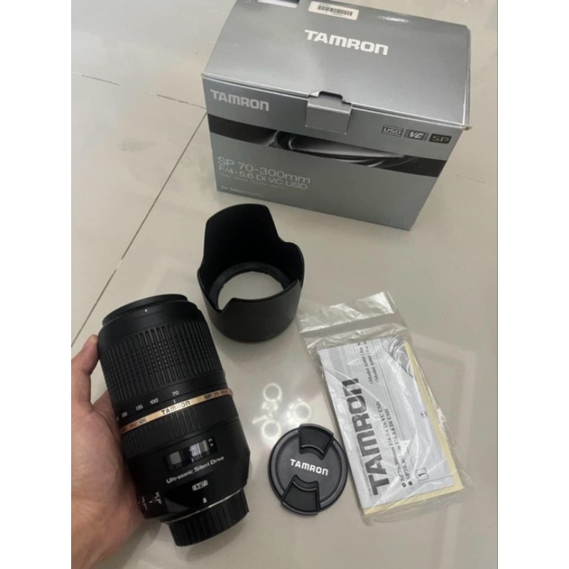 เลนส์ Tamron 70-300 mm f4-5.6 DI VC USD for Nikon