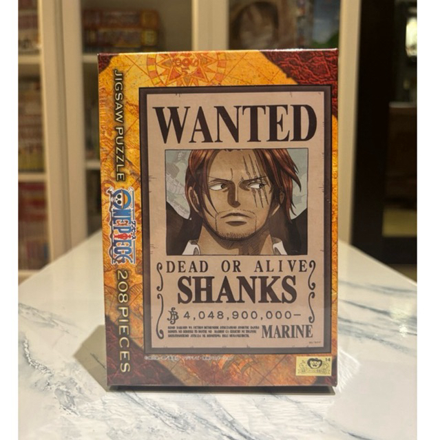 ONE PIECE jigsaw puzzle ลายประกาศจับ shanks 208 ชิ้น [พร้อมส่ง]