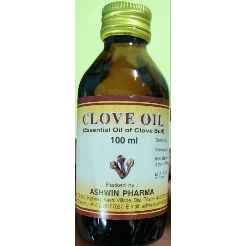 Clove Oil 100ml (Oil of Clove Bud)