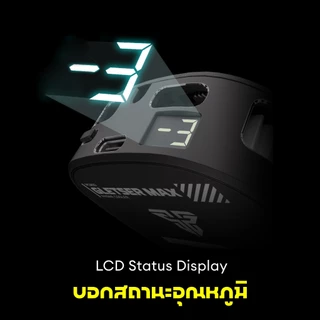FANTECH Phone Cooler พัดลมระบายความร้อนแบบพกพา ระบายความร้อนระหว่างเล่นเกม ปรับระดับได้ พร้อม จอบอกสถานะ รุ่น PCM10
