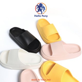 Hello Pony รองเท้าแตะแบบสวม น้ำหนักเบา ใส่สบาย EVA พื้นหนา แ…
