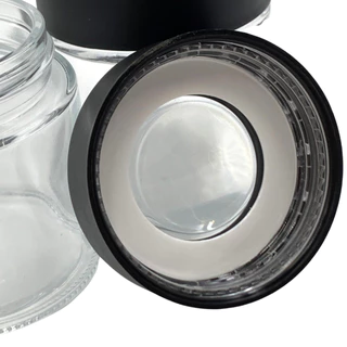 กระปุกโหลใส พร้อมแว่นขยาย ขนาด 3 oz. / 4 oz. Storage Jar with Magnifying Glass Size 3 Oz. / 4 Oz.