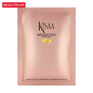 KISAA Bird's Nest & Gold Premium Mask มาส์กแผ่น 35g