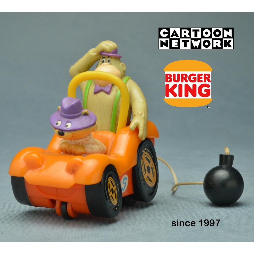 No.143 ของเล่น Fast Food Toy ของ Burger King 1997 ชุด Magilla Wacky Racer จาก Cartoon Network