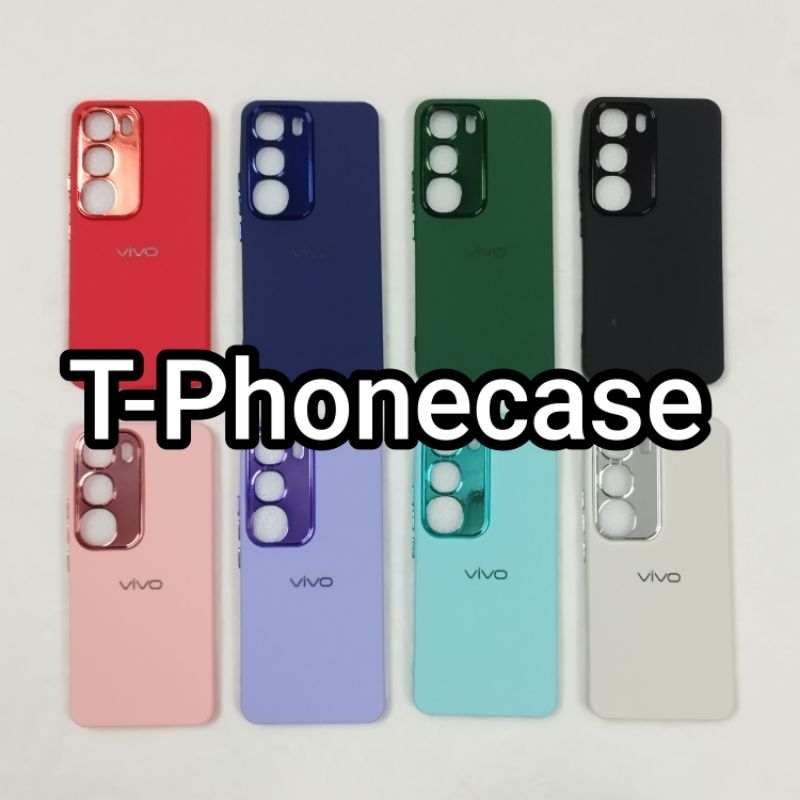 (ส่งจากกรุงเทพฯ) เคสกำมะหยี่สีพื้น ใช้สำหรับ Vivo Y31 5G , Y31d , Y21d , Y19S (ถ่ายจากงานจริง)