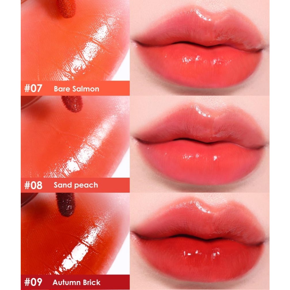 CATHY DOLL Glow Oil Tint เคที่ดอลล์ โกลว์ออยล์ทินท์ 2.4g ทินท์ออยล์สีสับ กลบปากคล้ำพร้อมบำรุง ติดทน ราคา ถูกที่สุด ดีลบีเคเค แกลเลอรีภาพที่ 7