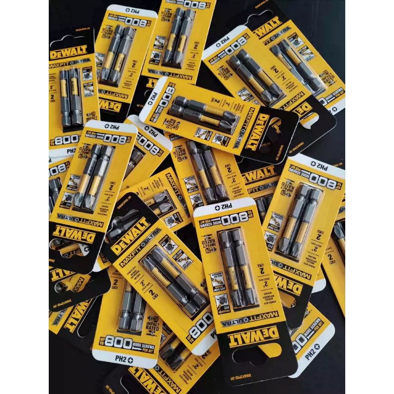 ดอกสว่าน dewalt 2" แพ็คคู่ จำนวน2ดอก ใน1กล่อง