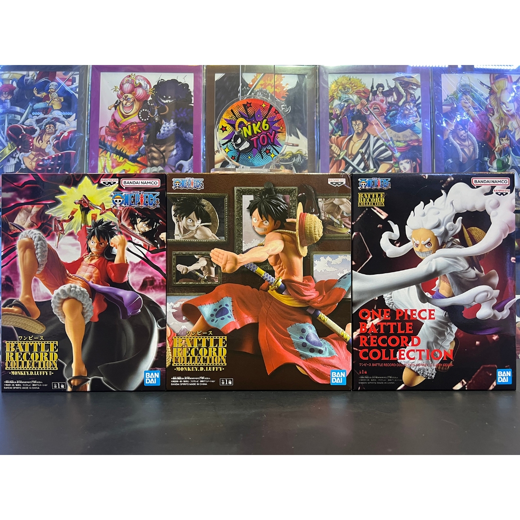 Banpresto One Piece Battle Record Collection Luffy Complete Set มือ1