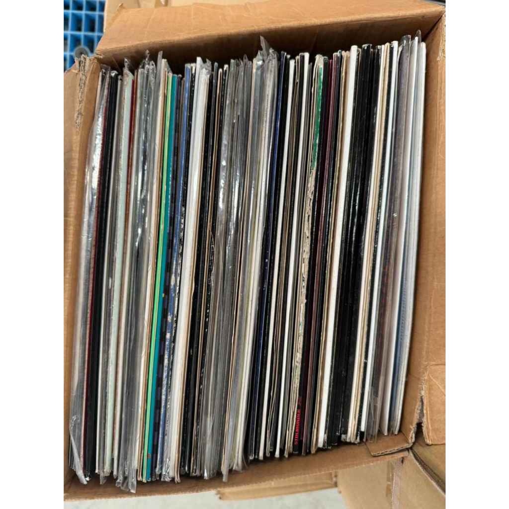 แผ่นเสียง Sounds Vinyl Records สุ่ม 10 แผ่น ขนาด 12 นิ้ว B2-30 - รูปที่ 4