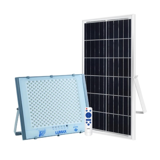 ไฟสปอทไลท์ SOLAR LUMAX 58-L0025 400 วัตต์ เดย์ไลท์ สีเทา