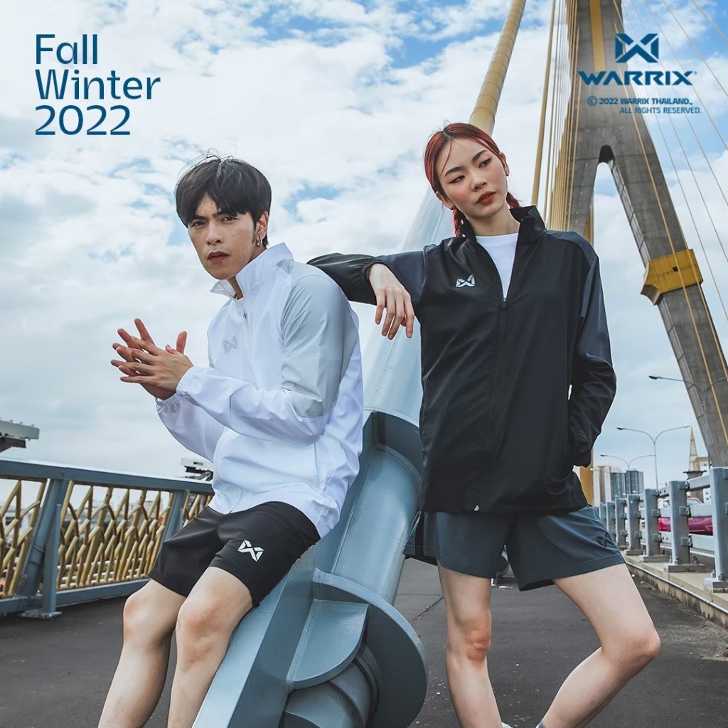 WARRIX แจ็คเก็ต Herit Woven Jacket เสื้อแจ็คเก็ต แขนยาว กันลม 223JKACL36 - รูปที่ 3