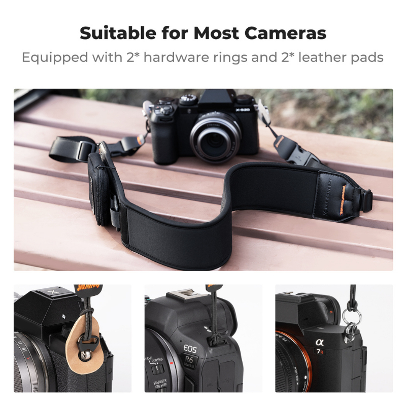สายคล้องคอ K&F Urban Wander Camera Strap With an Extra Bag Small (KF13.184)