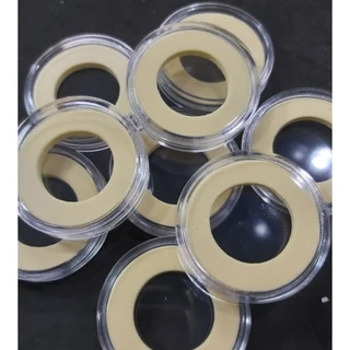 **[ชุด10ตลับ] ตลับใส่เหรียญ มีไส้โฟมบังคับเหรียญ ขนาด19-35มม. ตลับอคิลิคใส่เหรียญสะสม ตลับอคิลิค ตลับสูญญากาศ มี8ขนาด