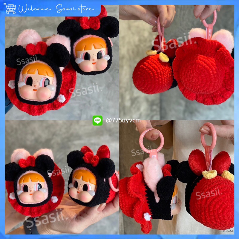 ชุดCrybaby Ppg :: Micky Mouse ((คิวถักรอ1-3วัน))