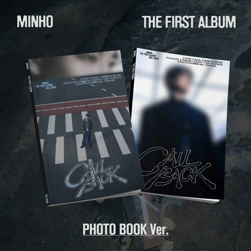 [PRE-ORDER] MINHO - The 1st Album 'CALL BACK' (Photo Book Ver.)