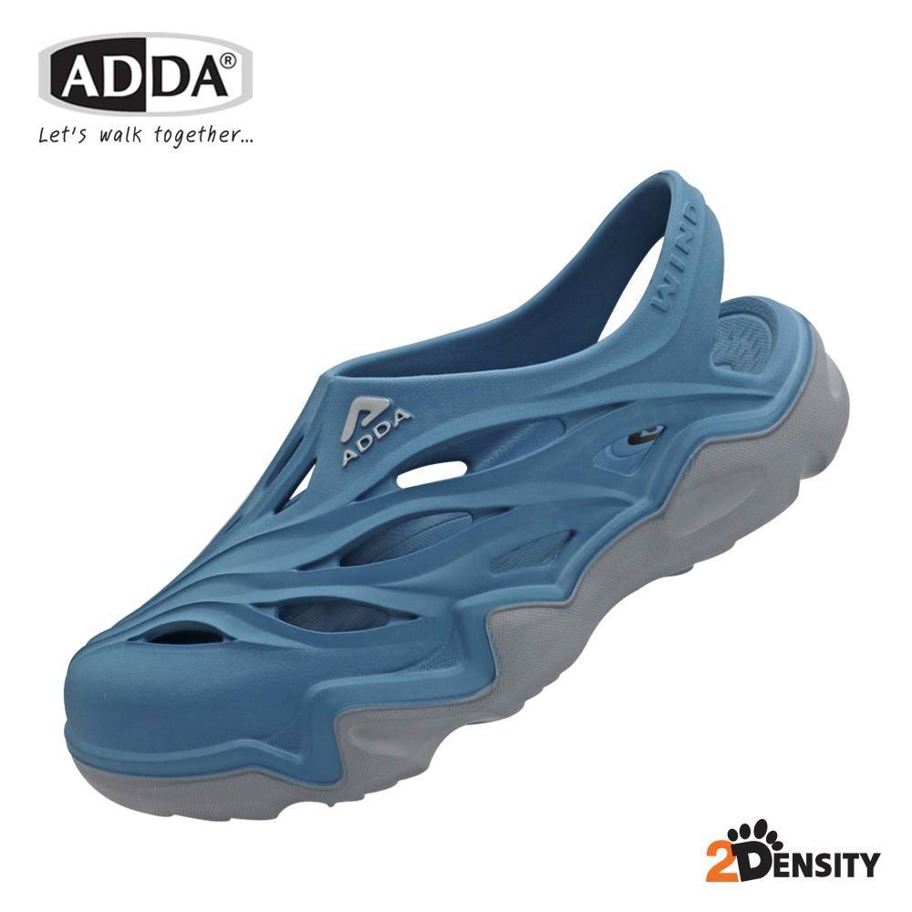 Size 4-11: ADDA Wind 5TD75 รองเท้าไฟล่อน รองเท้าลำลอง รัดส้น-หัวโต ใส่ได้ทั้งชายและหญิง พร้อมส่งด่วน