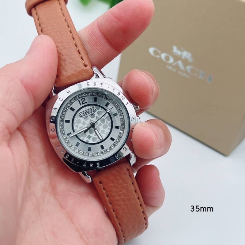 นาฬิกาแฟชั่นสายหนัง coach
