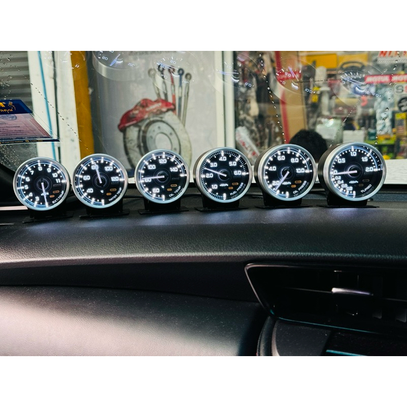 เกจ ดิฟฟี่ Defi a1 248 ST by CAG ทั้งแบบ ตัดต่อ และ OBD ชุด 6ตัว gauge set รุ่นใหม่ เปลี่ยนสีได้ พร้