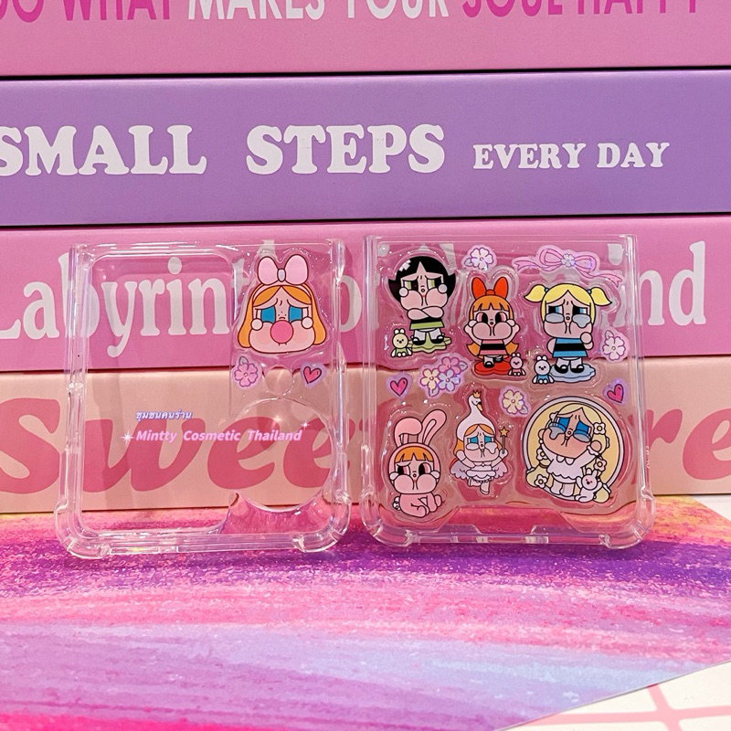 เคสโทรศัพท์คายเบบี้ DIY งานอะคริลิคผสมสติกเกอร์