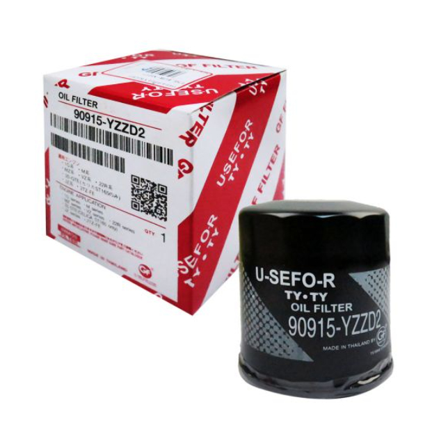 ไส้กรองเครื่องยี่ห้อUSEFOR TOYOTA VIGO REVO FORTUNER COMMUTER INNOVA 90915-TB001/YZZD2)