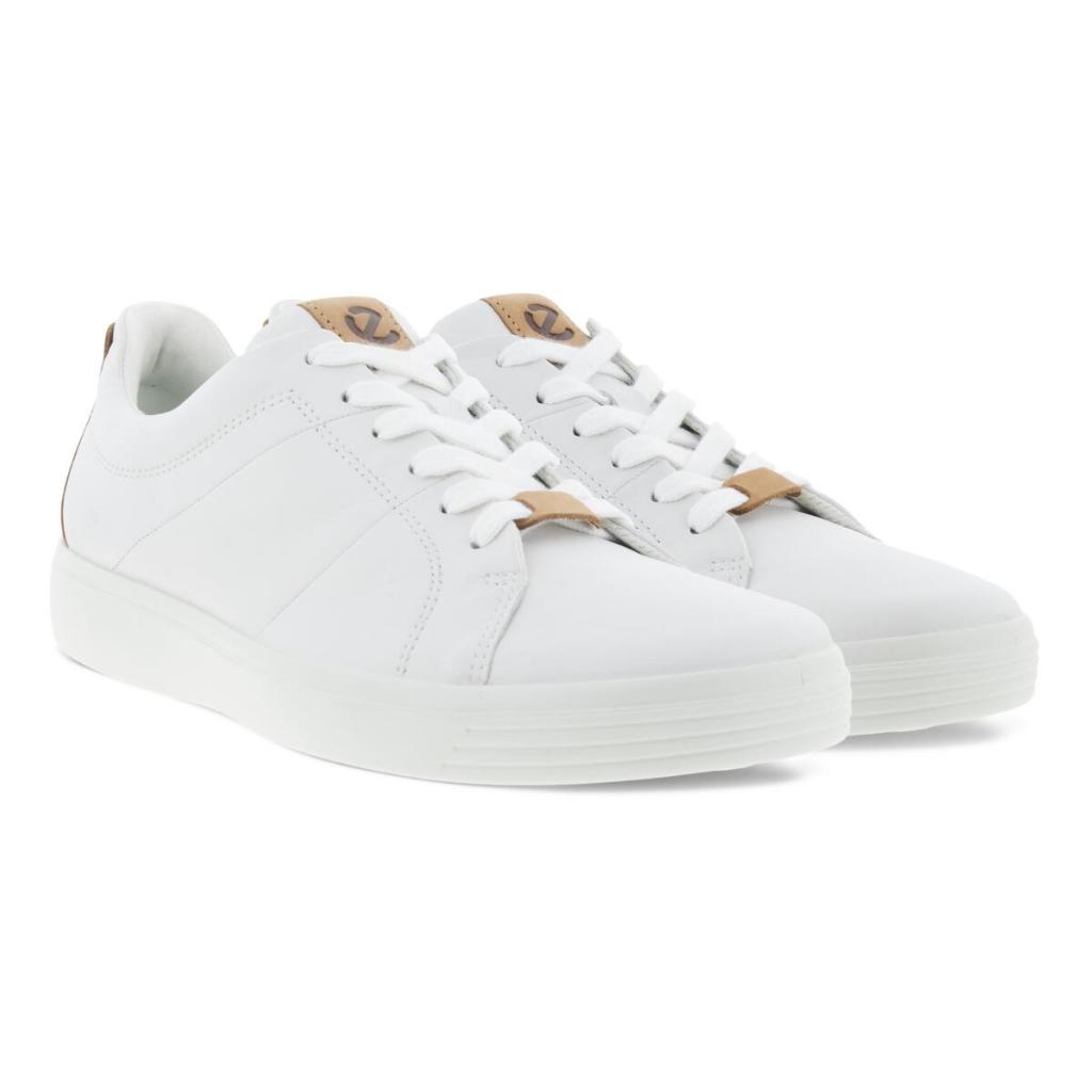 ECCO รองเท้าผู้ชายรุ่น SOFT CLASSIC M สีขาว