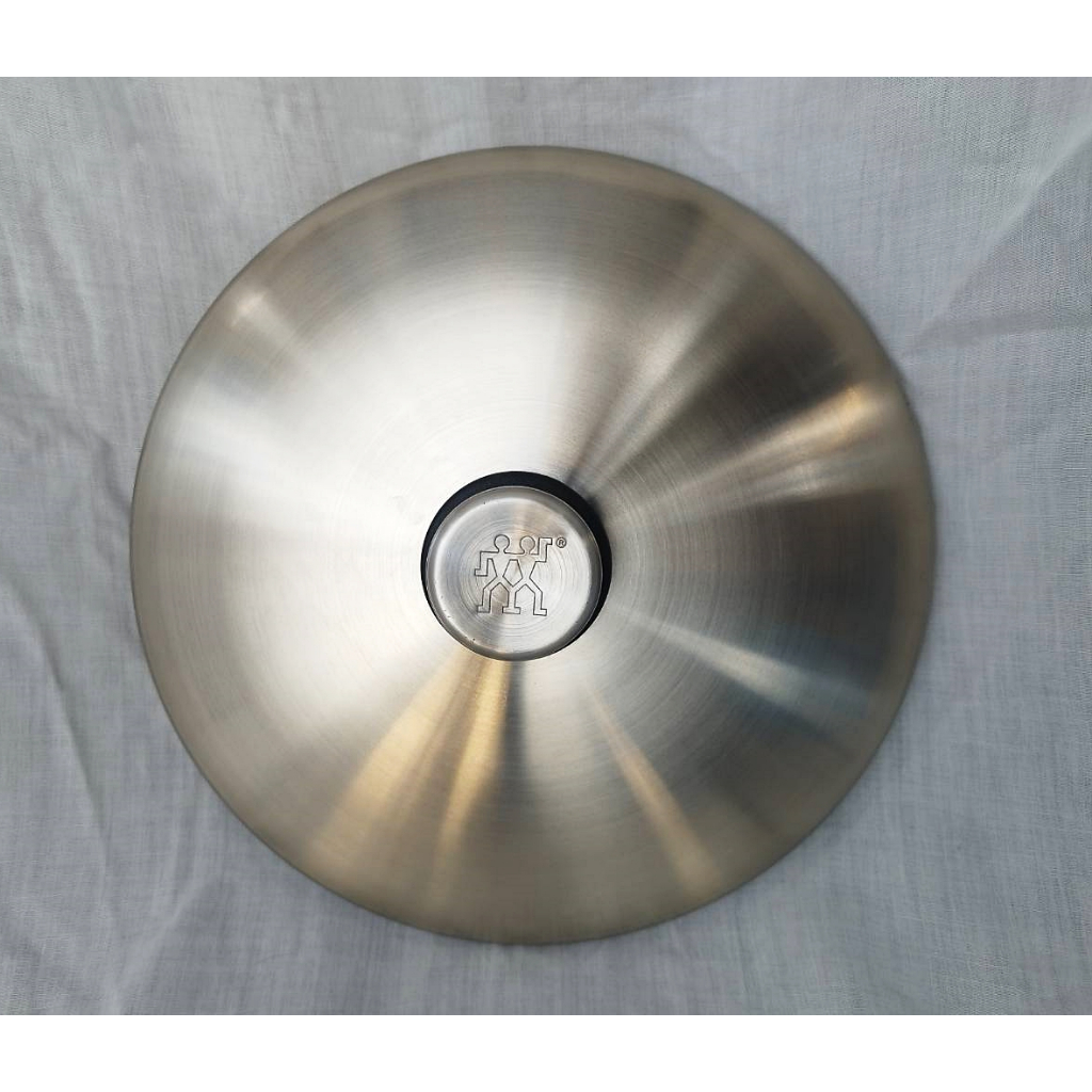 ฝาหม้อ/กระทะ สแตนเลส Zwilling JA Henckels ขนาดประมาณ รอบใน 27.5ซม. ขอบนอก 29.5ซม.