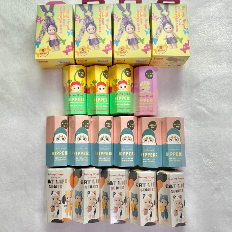 [SONNY ANGEL] พร้อมส่ง Sonny Angel Hippers : Harvest Series Fruit ผลไม้ & Dreaming Series ดรีมมิ่ง & Candy & Cat Life