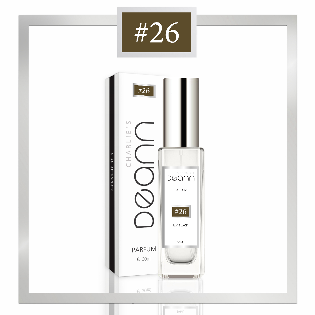 #26 ชาร์ลี DEANN - CHARLIE MY BLACK (น้ำหอมผู้หญิงมีสเน่ห์น่าค้นหา) Charlie Deann Perfumer 35ml.