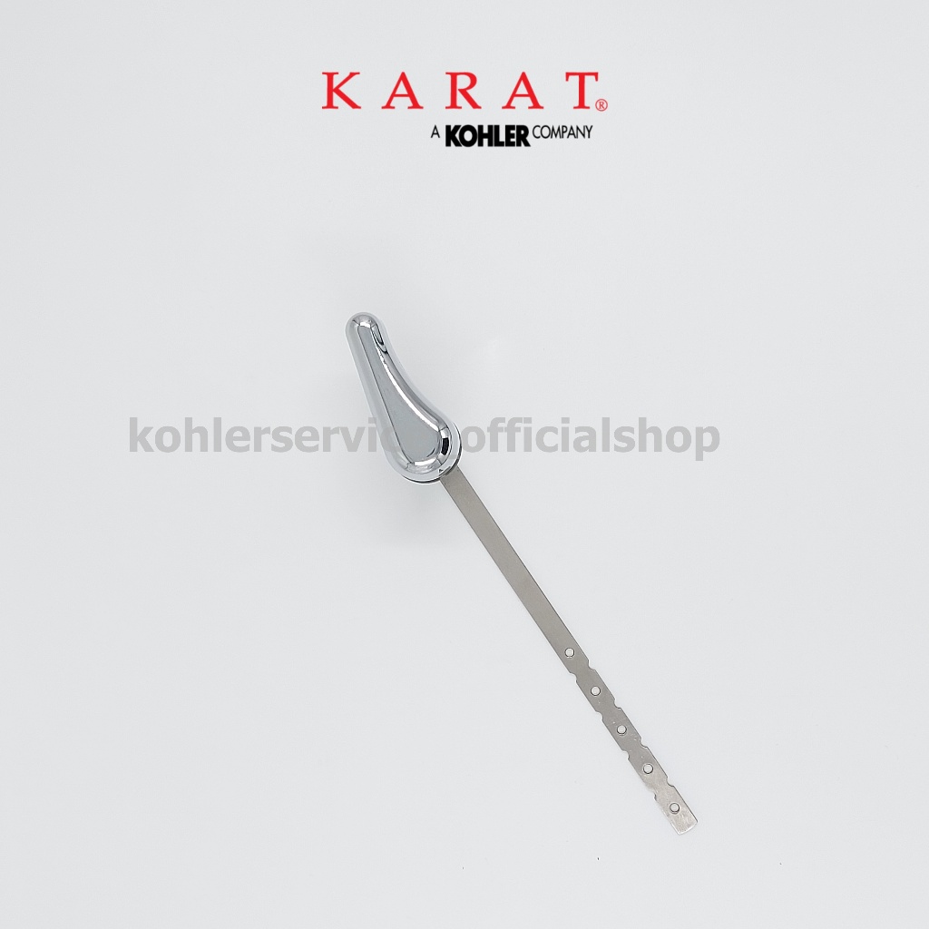 1357893-SP-CP - KARAT ชุดก้านกดชำระสุขภัณฑ์ รุ่นเคิร์ฟ