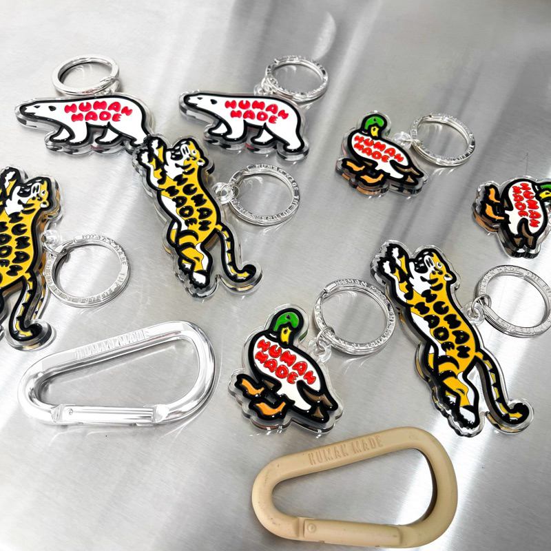 HUMAN MADE CARABINER & KEYCHAIN