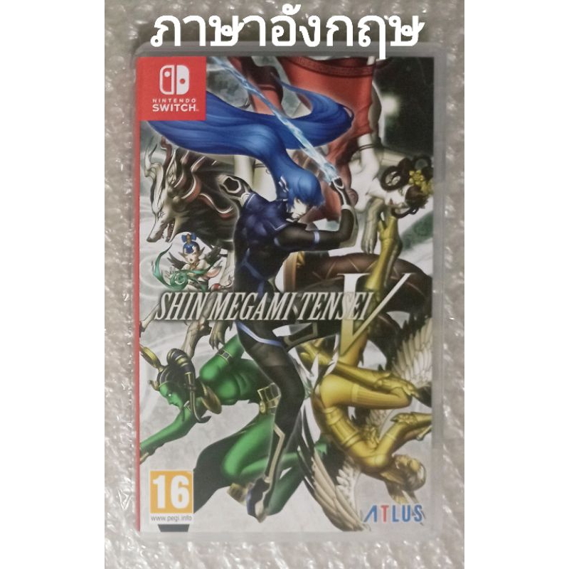 SHIN MEGAMI TENSEI V ภาษาอังกฤษ EN NINTENDO SWITCH ATLUS JRPG SHINMEGAMI TENSEIV MEGAMITENSEI TENSEI