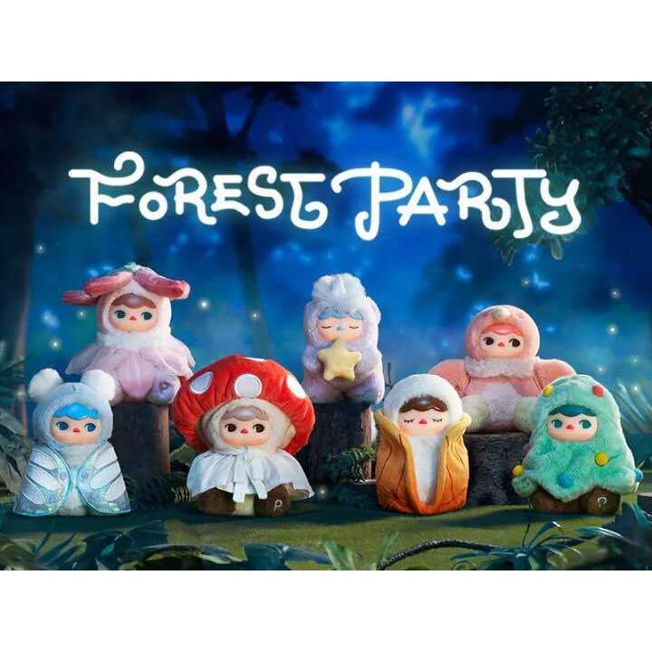 PUCKY Forest Party Series-Vinyl Plush Pendant