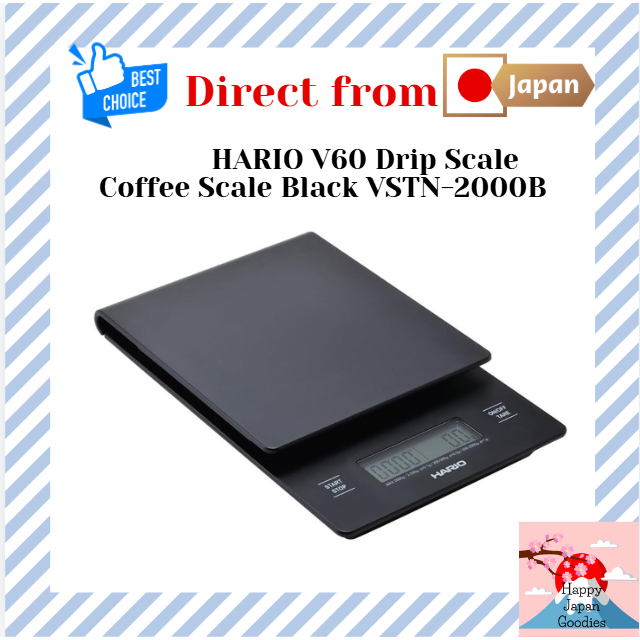 HARIO V60 Drip Scale Coffee Scale Black VSTN-2000B [Direct from JAPAN]