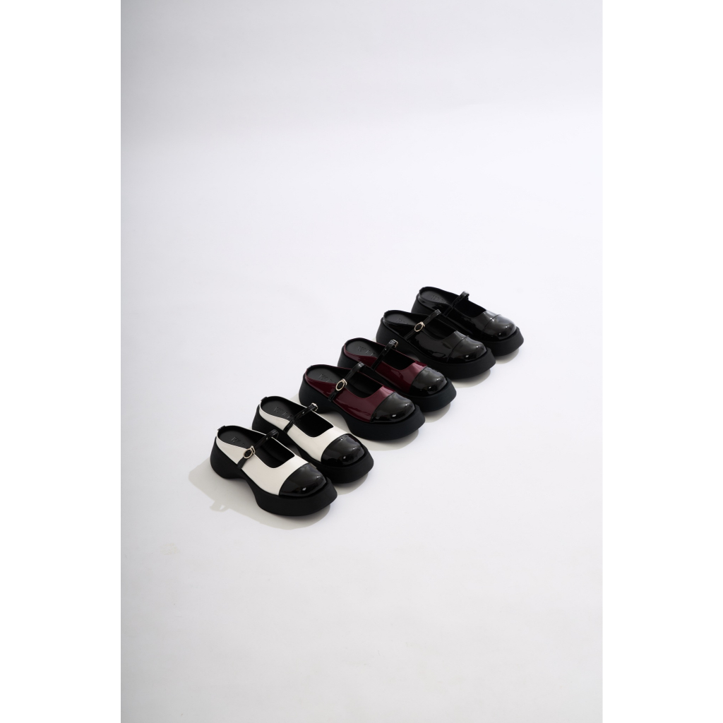 ลด100.- ซื้อผ่านวิดีโอ รองเท้าทรงแมรี่เจนสไตล์เกาหลี รุ่น BA เปิดส้นสูง 2 นิ้ว น่ารักมาก สวย ไม่ซ้ำใคร!!