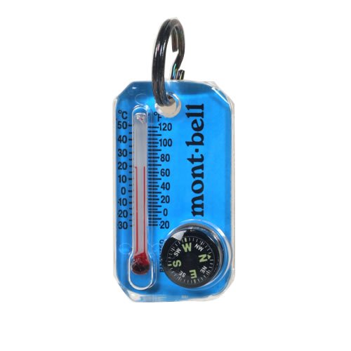 Montbell พวงกุญแจที่รวมเทอร์โมมิเตอร์และเข็มทิศ รุ่น 1827632 Therm-O-Compass