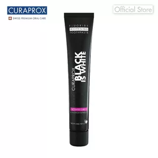 ชุดยาสีฟัน Black is White ผสม Activated Charcoal (ขนาด 90 มล.) และแปรงสีฟัน Black is White 1 ด้าม