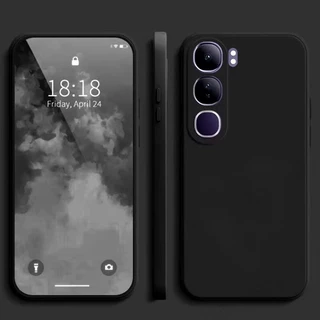 Vivo Y21D/Vivo Y300 5G/Vivo Y19S/Vivo Y200 5G(ส่งในไทย)เคสTPUนิ่มสีพาสเทลแบบคลุมกล้องVivo Y200 5G/Vivo V40 Liteตรงรุ่น