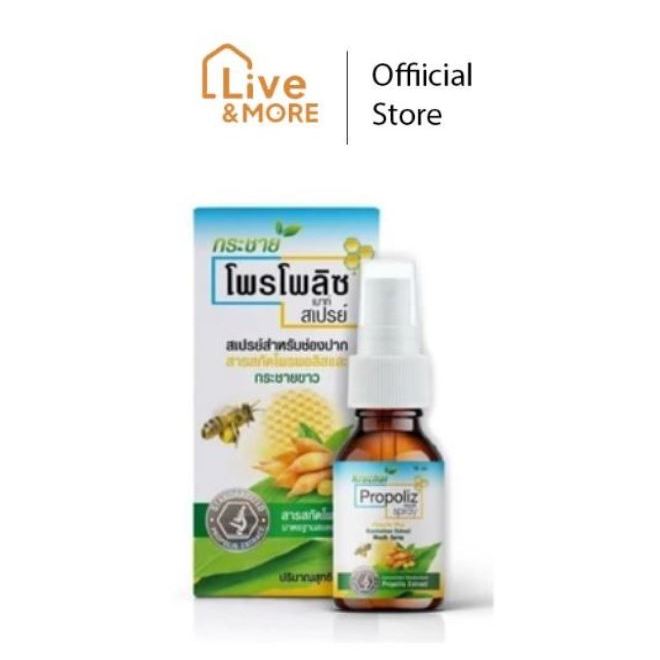 [ของพร้อม ส่งไว] Propoliz Krachai Mouth Spray โพรโพลิซ กระชาย เมาท์สเปรย์ ขนาด 15มล.
