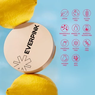 [สูตรและแพ็กเกจใหม่] EVERPINK Skin Contact Tinted Powder (SPF30 PA+++) แป้งกันแดดผสมรองพื้น เนื้อละเอียด 9g.