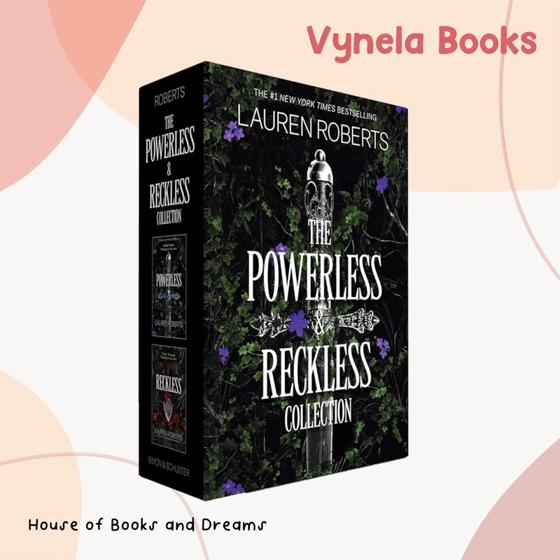 VYNELA (หนังสือภาษาอังกฤษ / HARDCOVER BOX SET) THE POWERLESS & RECKLESS COLLECTION (POWERLESS TRILOGY) — LAUREN ROBERTS