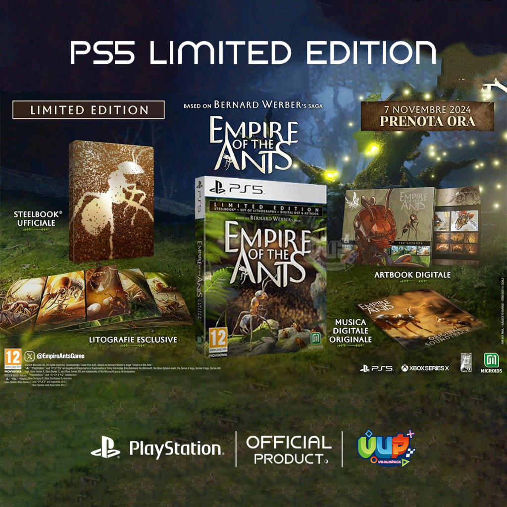 PS5 : Empire of the Ants Limited Edition (Z2/EU)  PS5 เกม แผ่นเกม เพลสเตชั่น 5 Playstation 5
