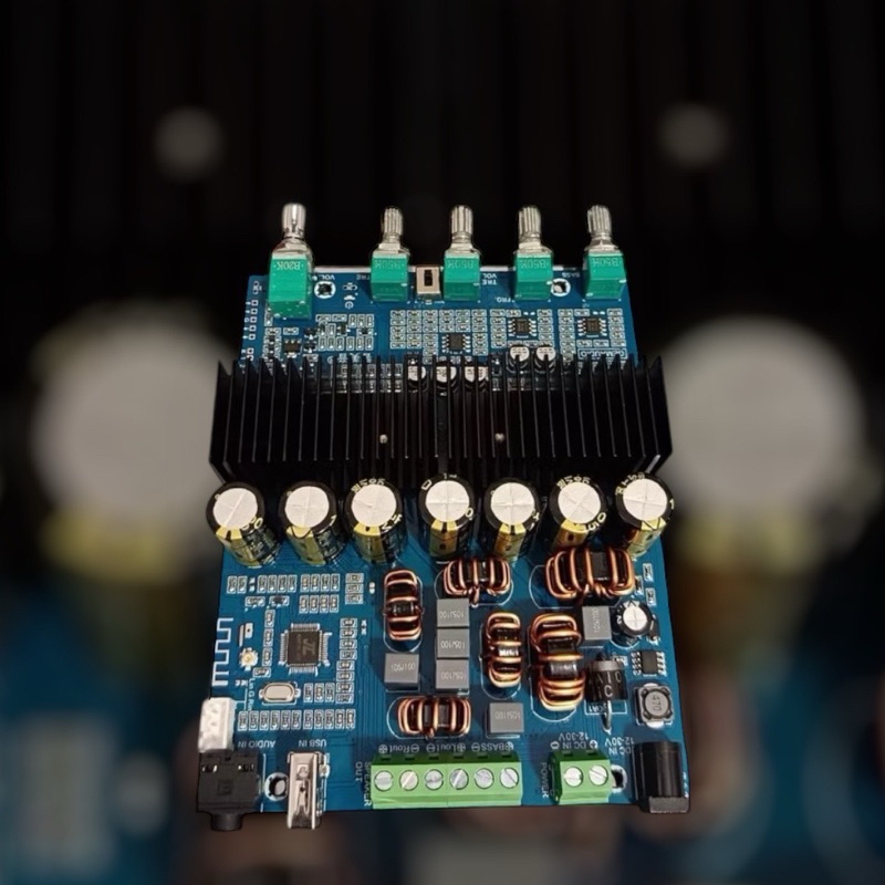 GEMAUDIO 21BTU M60 แอมป์จิ๋ว กำลังขับ 100+100+200วัตต์ บลูทูธเวอร์ชั่น5.4 ของแท้100%