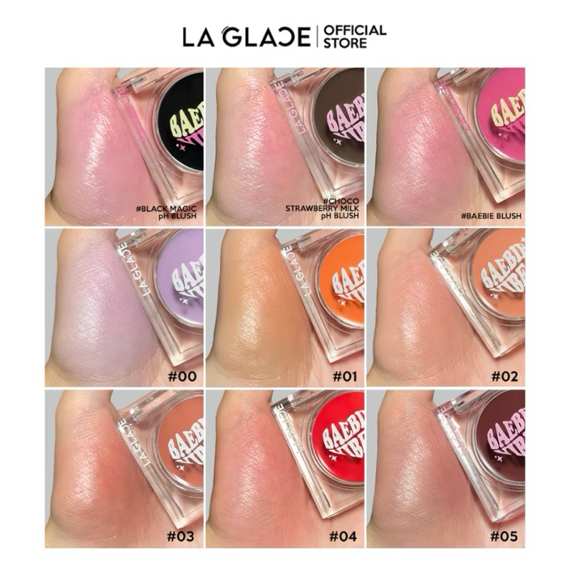 บรัชลากลาส LA GLACE BLUSH | บรัชลากลาส (รับฟรีพับจิ๋ว)
