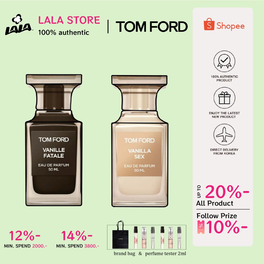 ＊ พร้อมส่ง ของแท้ ＊ 50ml/ Tom Ford Vanilla Sex Vanille Fatale Eau de Parfum EDP